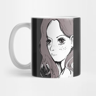 Portrait girl Mug